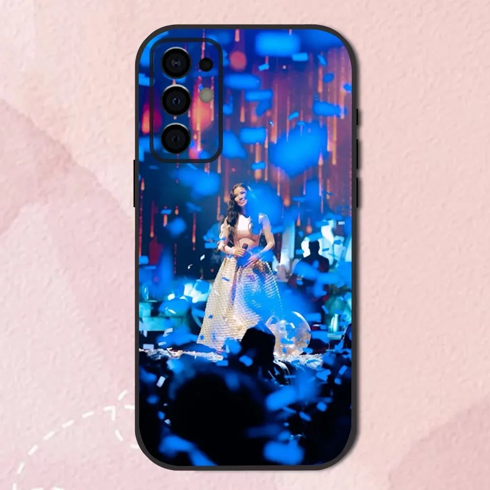 Чехол для телефона Singer J-Jhene A-Aiko Samsung S24 S21 S22 S23 S30 Ultra S20 Plus Fe Lite Note 10 9 5G черный мягкий