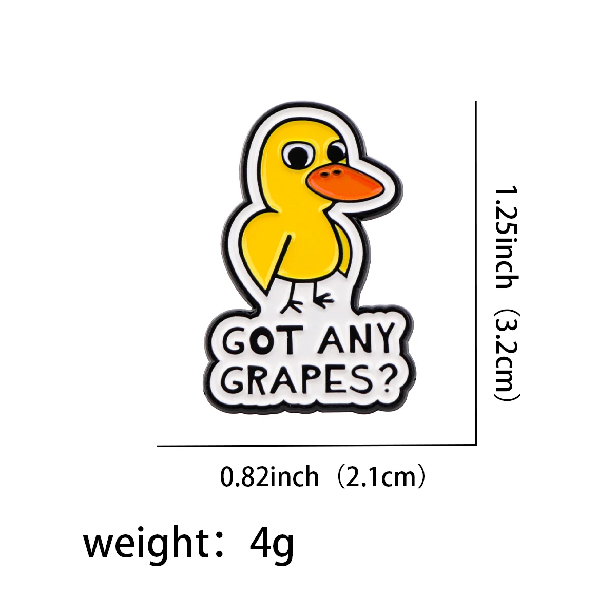 Эмалированные броши на булавке Маленький член большие мечты цвет в ассортименте