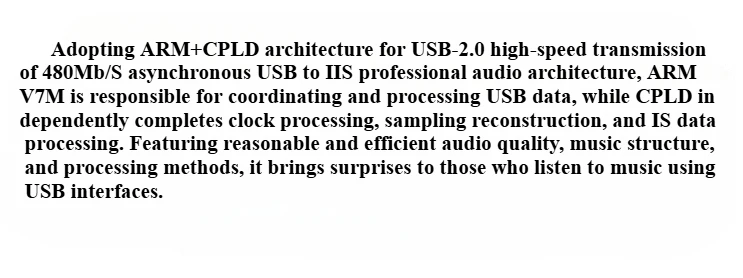 USB с цифровым интерфейсом IIS поддержка DSD512 32 бит/384k совместимый Amanero