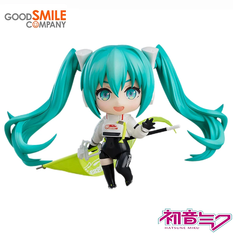 

Original GSC Hatsune Miku 2022 Racing MIKU Vocaloid Nendoroid 10cm Good Smile Anime Figure Action Figures Doll Toys