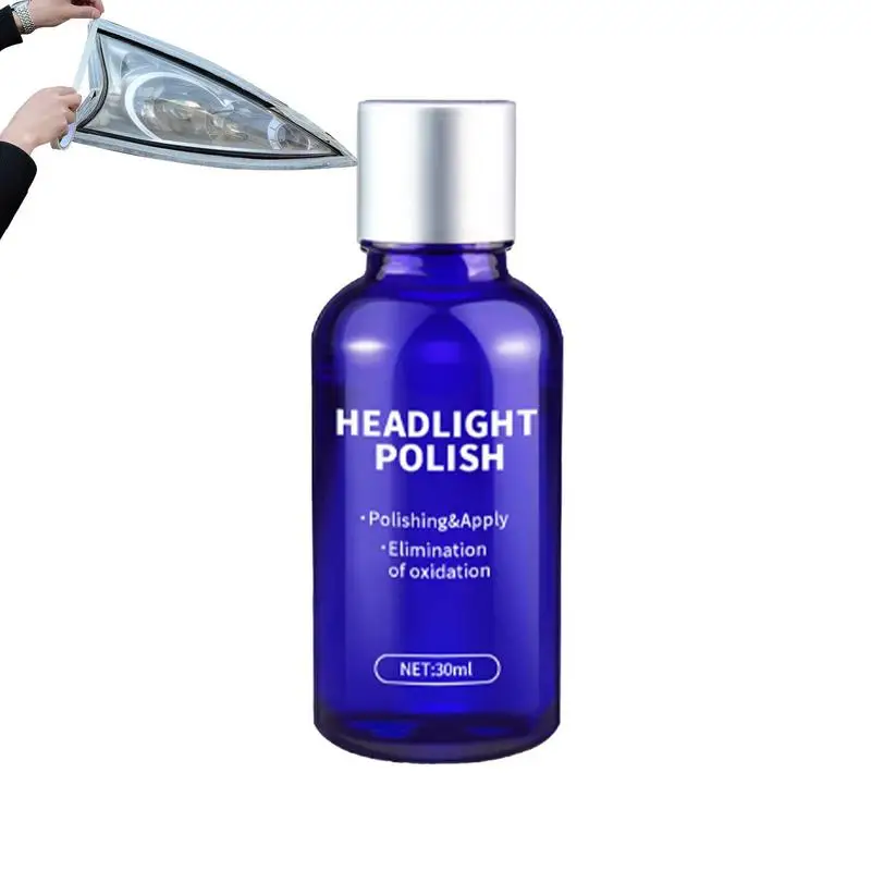 

Head Light Cleaning Kits Restore Auto Headlight Restoration System Cleaning 30ml Headlight Polish To Repair Scratches And Remove