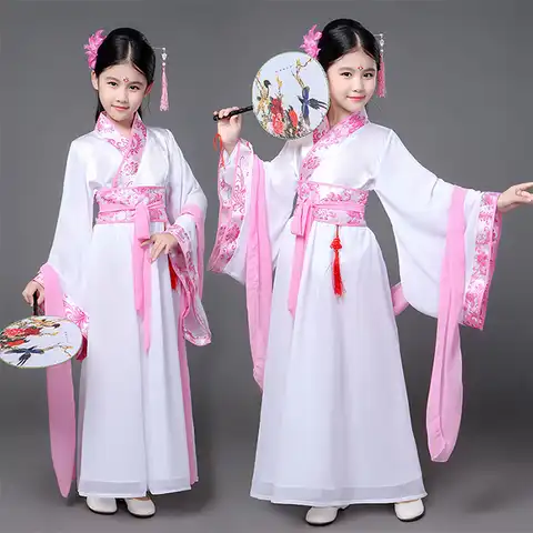Китайский Детский костюм для косплея принцессы на Новый год Рождество карнавал костюм на Хэллоуин для детей платье для девочек