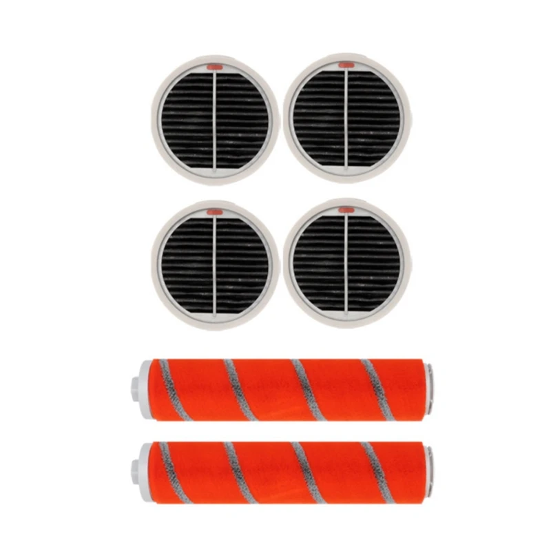 

HOT!For Roidmi F8 F8E Handheld Wireless Vacuum Cleaner Accessories Carbon Fiber Soft Bristle Roller Brush