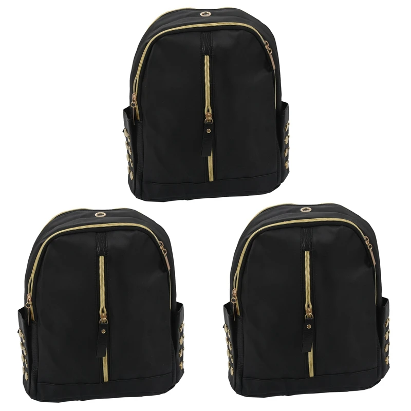 

3X Leisure Oxford Backpack Women Backpack Female For School In Korean Style Backpack Female