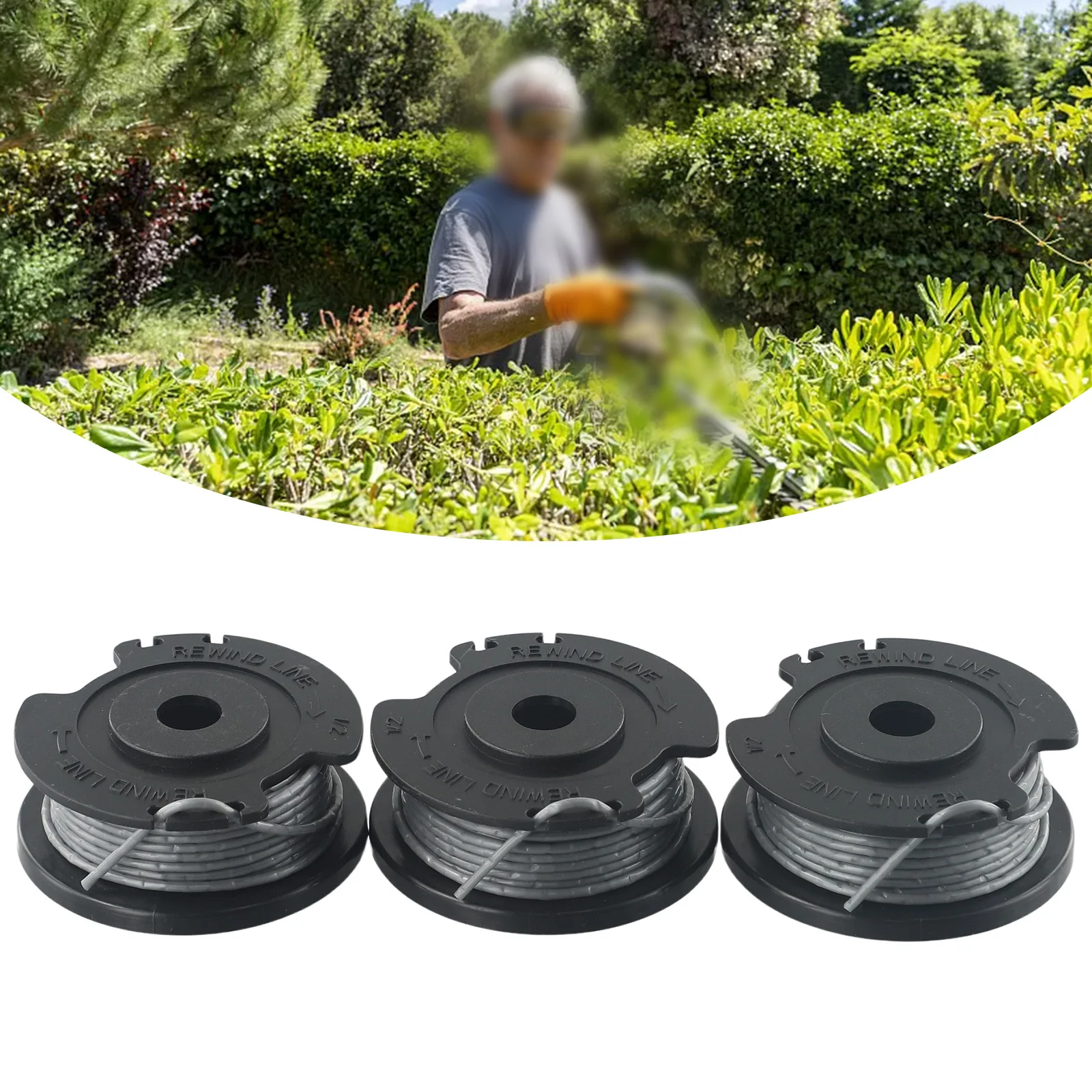 3 шт. катушки для стриммеров F016800569 Bosch EasyGrassCut 18 23 26 18-230 18-260 18-26 газонокосилки