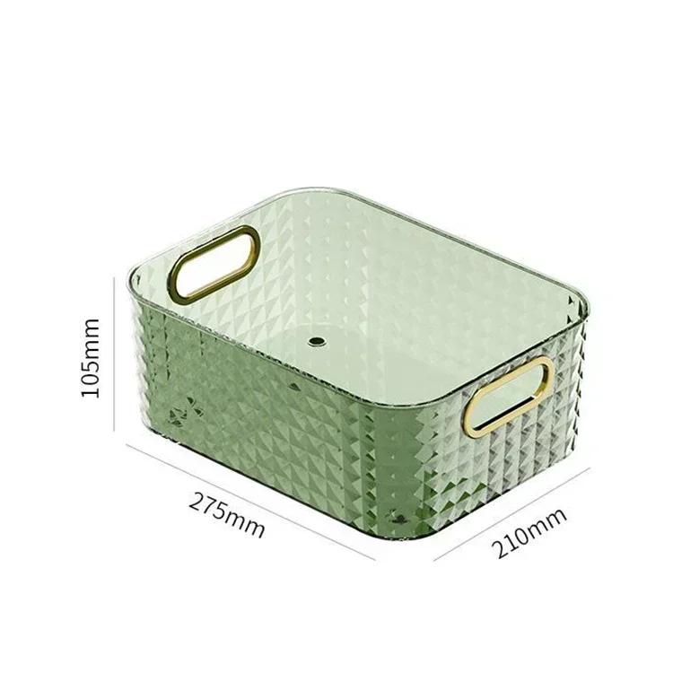 Futurism Box bathroom accessories Poatable With Handle Kitchen Desktop Makeup Organizers Basket Jewelry organizer