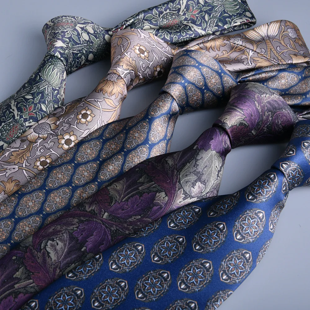 

Галстук мужской деловой с принтом, 8 см