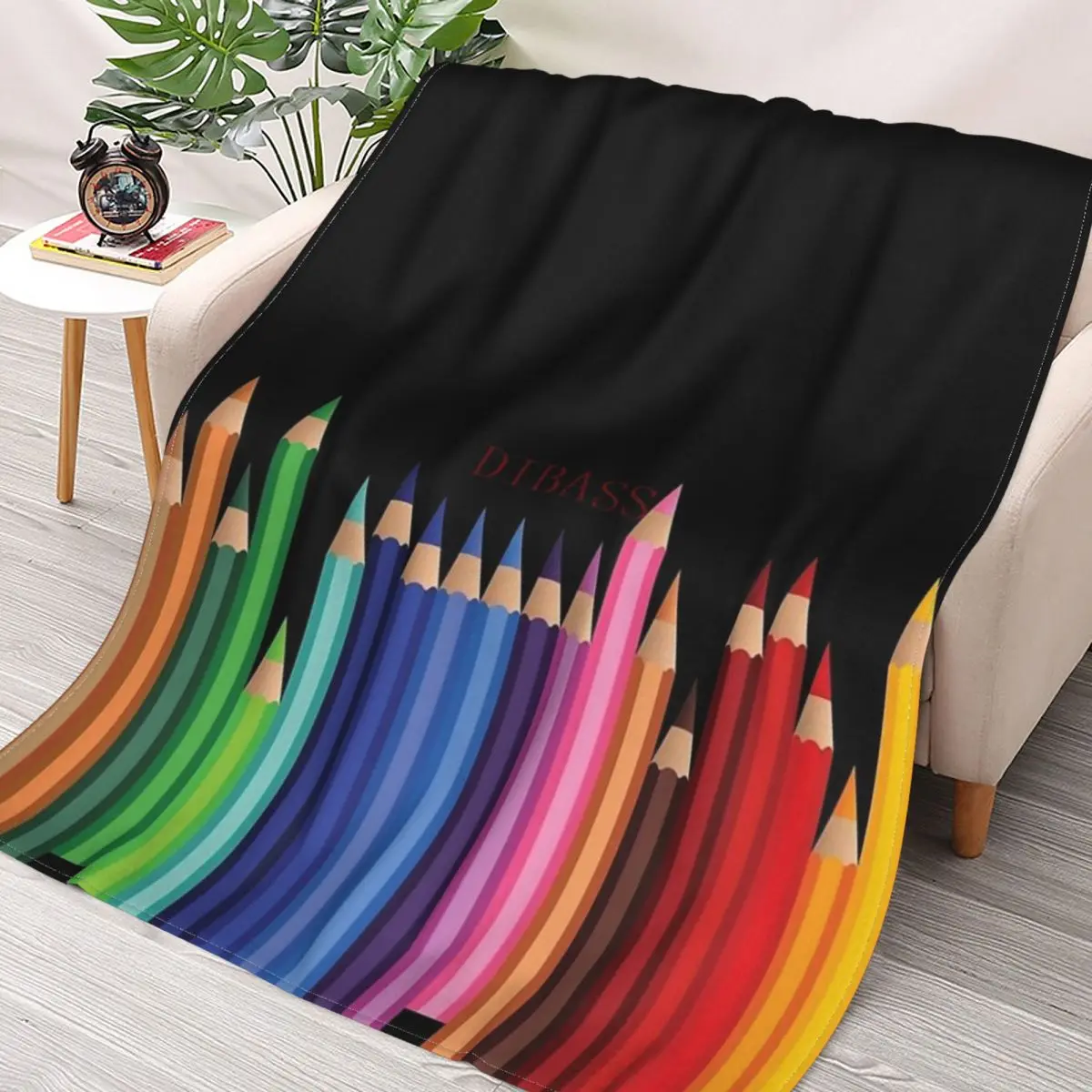 

Цветные карандаши 3D для учеников и художников, Фланелевое покрывало