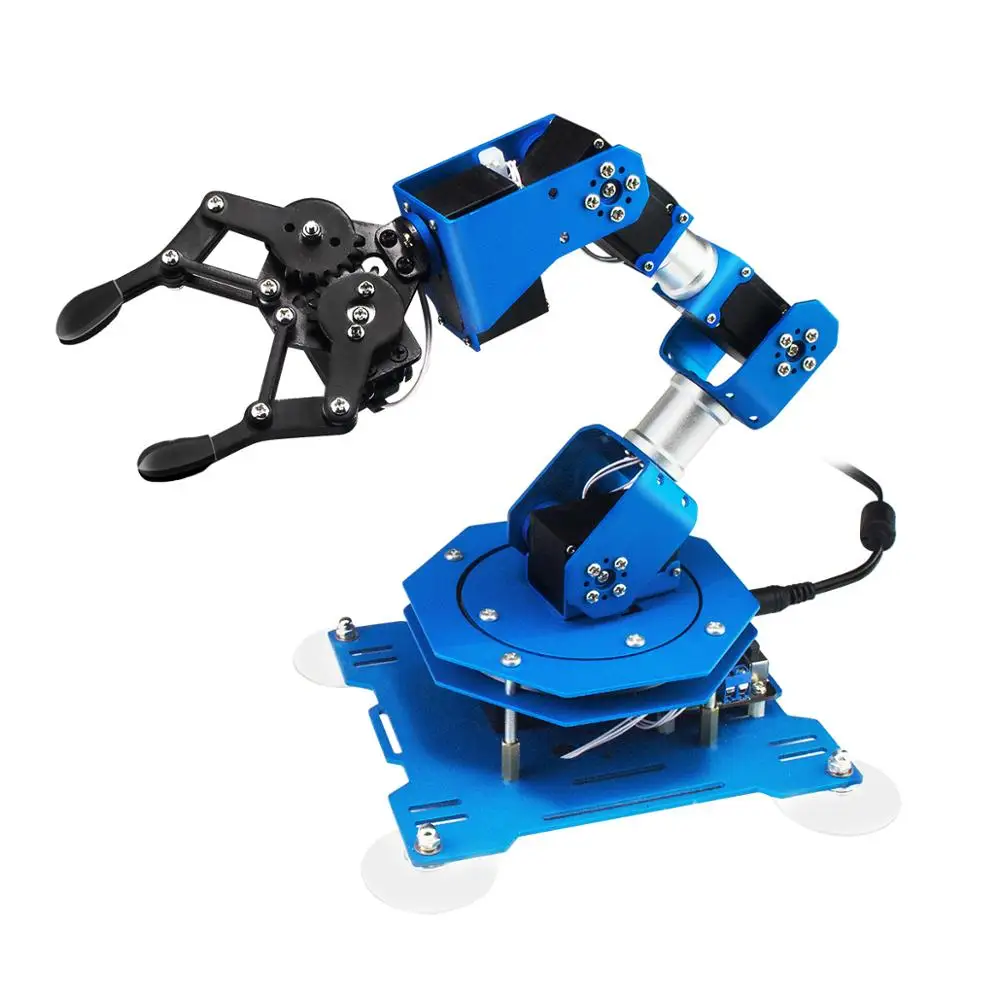 

Hiwonder new design robot with serial bus servo,free PC software,App,educational arduino 6axis robotic arm