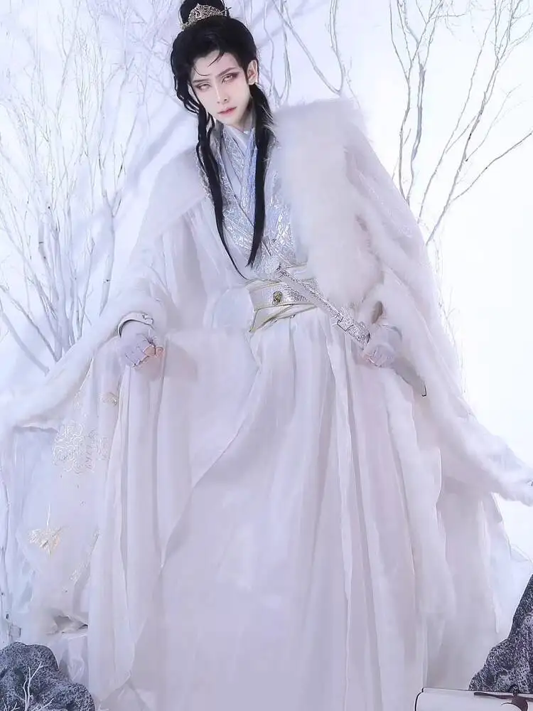Фото Древний костюм Mingye Shen Lan Zhou Junwu Императорские костюмы Чу Ван Нин Косплей Yue Lie Qilin Универсальная короткая драма Древний №1