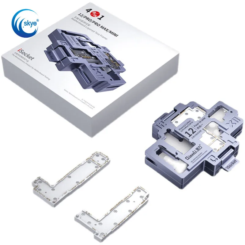 

Qianli iSocket 4in1for X XSMAX 11Pro Max 12 Promax Logic Board Function Diagnostic Quick Tester Quality Motherboard Test Fixture