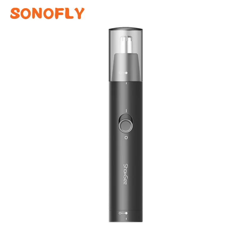 

SONOFLY Showsee Wireless Portable Electric Shaving Nose Hair Trimmer Waterproof Safety Shaving Hair Removal Clipper Razor C1-BK