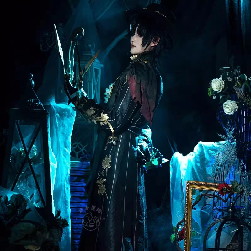 Джек Косплей Игра Identity V the Ripper Cos Аниме Женская Мужская Модная Униформа Одежда Для