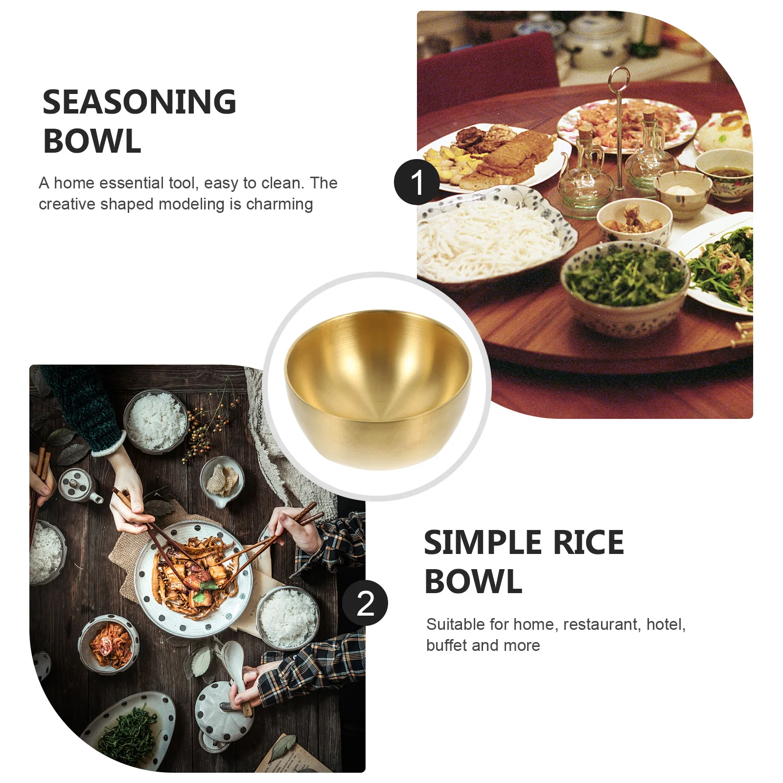 

Bowl Bowls Steel Stainless Soup Metal Serving Cups Noodle Rice Double Salad Insulated Appetizer Snack Mixingprep Dish Ramen Wall