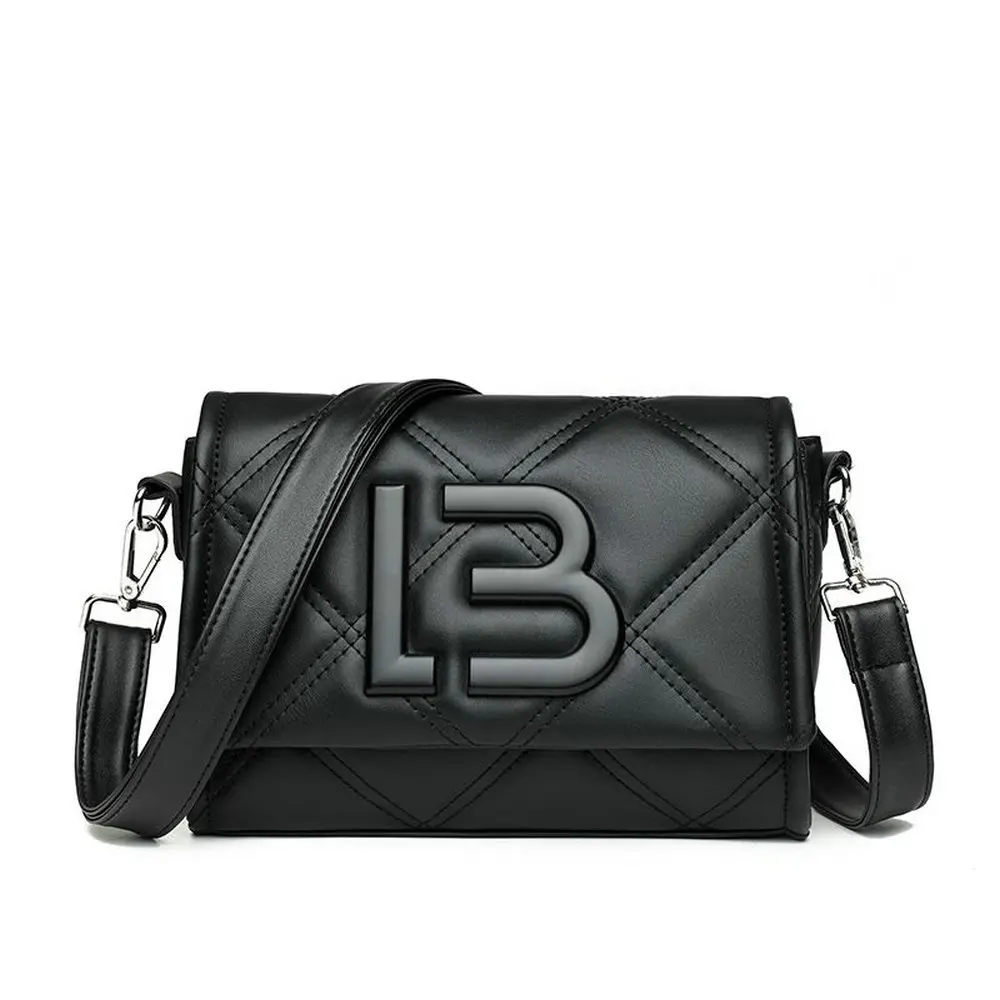 

Acrylic letters Fashionable Crossbody Handbag for Women Mini Tote Female Luxury Soft Pu Leather Purses Shoulder Bag Female