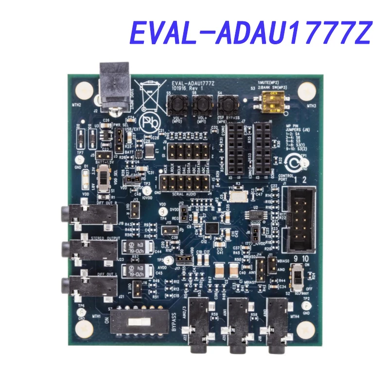 

Avada Tech EVAL-ADAU1777Z, плата оценки ADAU1777, аудио кодек, аудио