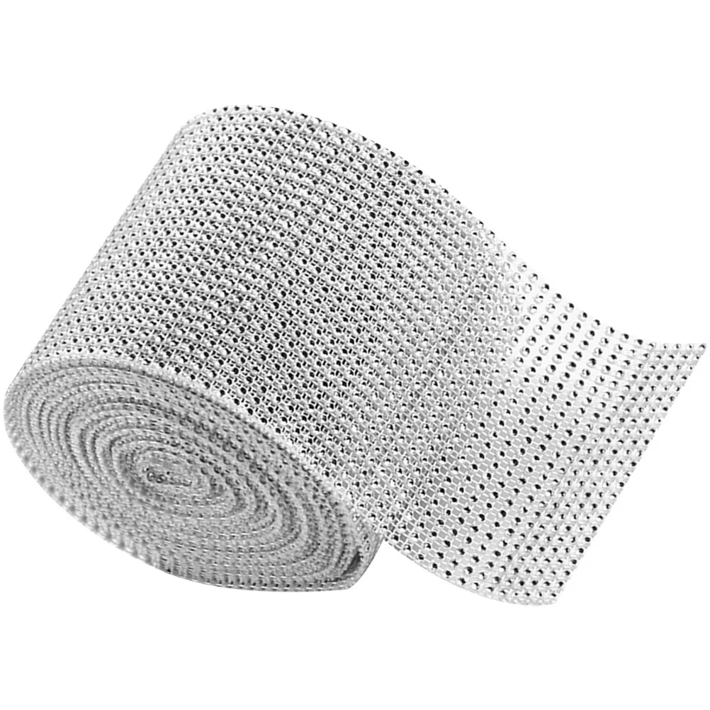 

Cake Decor Diamond Trimming Ribbon Tailoring Exquisite Craft Trim Resin Rhinestones Fabric Bride Diamond Ribbon Costume Trim