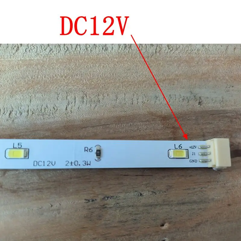 Светодиодная лента для холодильника Haier 0064001621 световые части