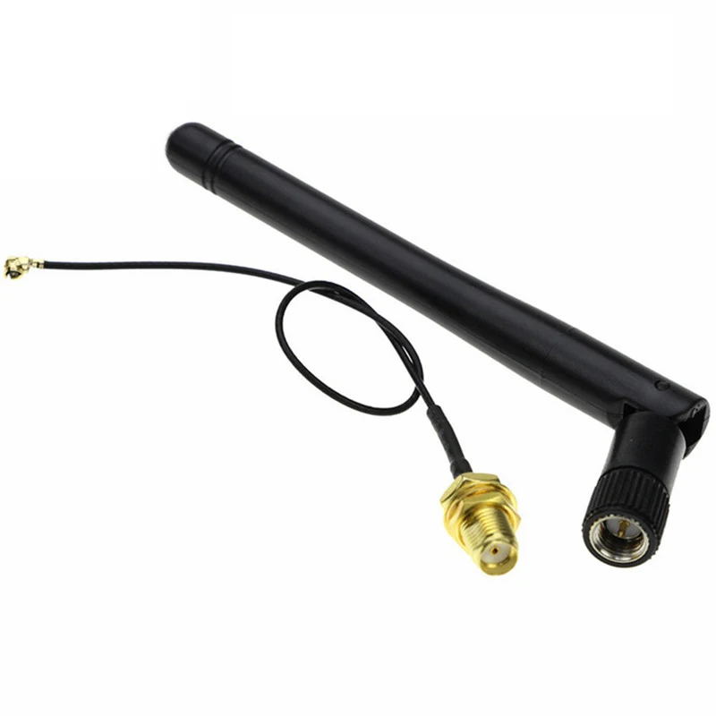 2.4G antenna folded Bluetooth wifi module ZigBee SMA to IPEX feeder line 2.4GHz Antenna | Integrated Circuits