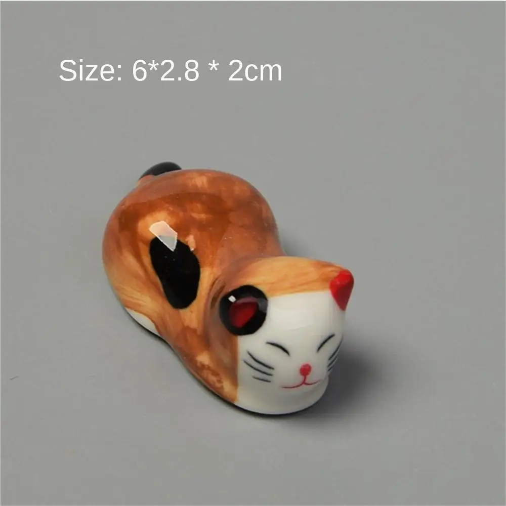 2/4 шт. палочки для еды кошек подушка поддержка Lucky Cat подставка палочек