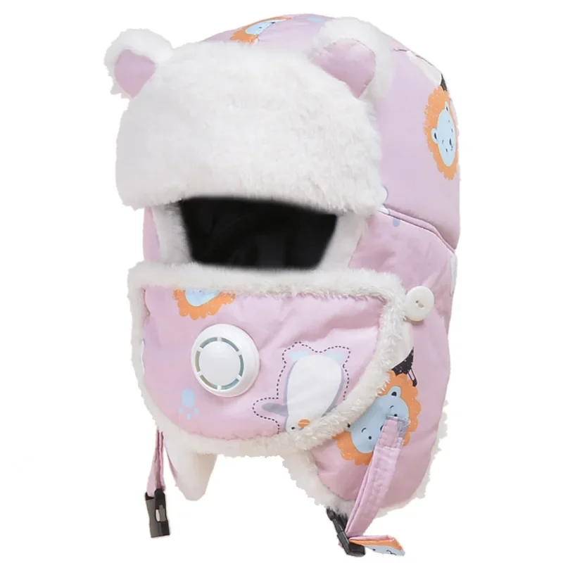 Мультяшная шапка зимняя водонепроницаемая