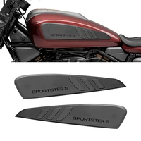 for sportster s 2021 2022 motorcycle side fuel tank pad tank pads protector stickers decal gas knee grip traction pad