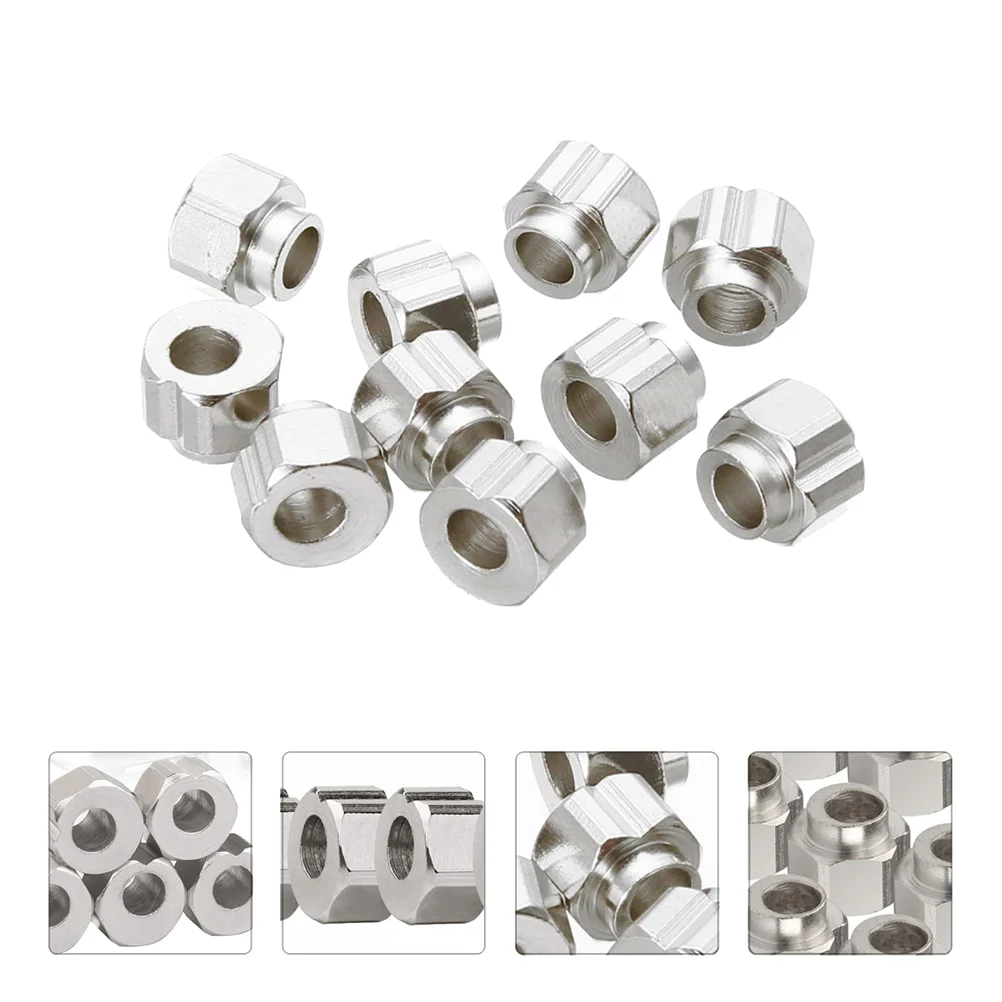 

Nuts 3D Eccentric V Lug Column Spacer Bore Wheel Groove Isolation Hexagonal Nut X Wheels 1. Parts Slot Spacers 12Mm Fasteners