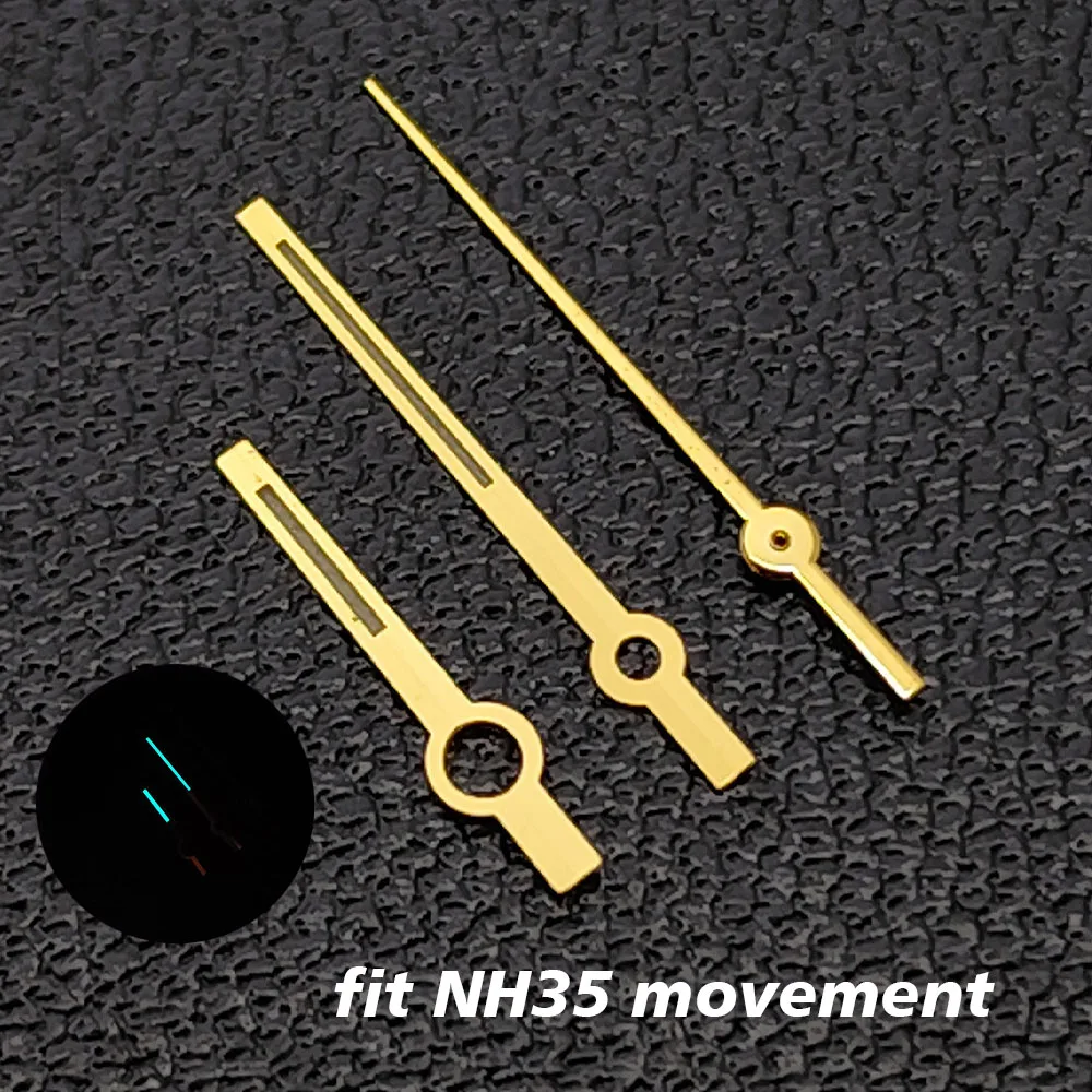 Высококачественный указатель серебряные золотые стрелки часов