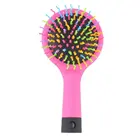 Распродажа 2015, 1 шт., Антистатическая Волшебная расческа для объема радуги, массажная расческа для волос, инструмент для укладки с зеркалом