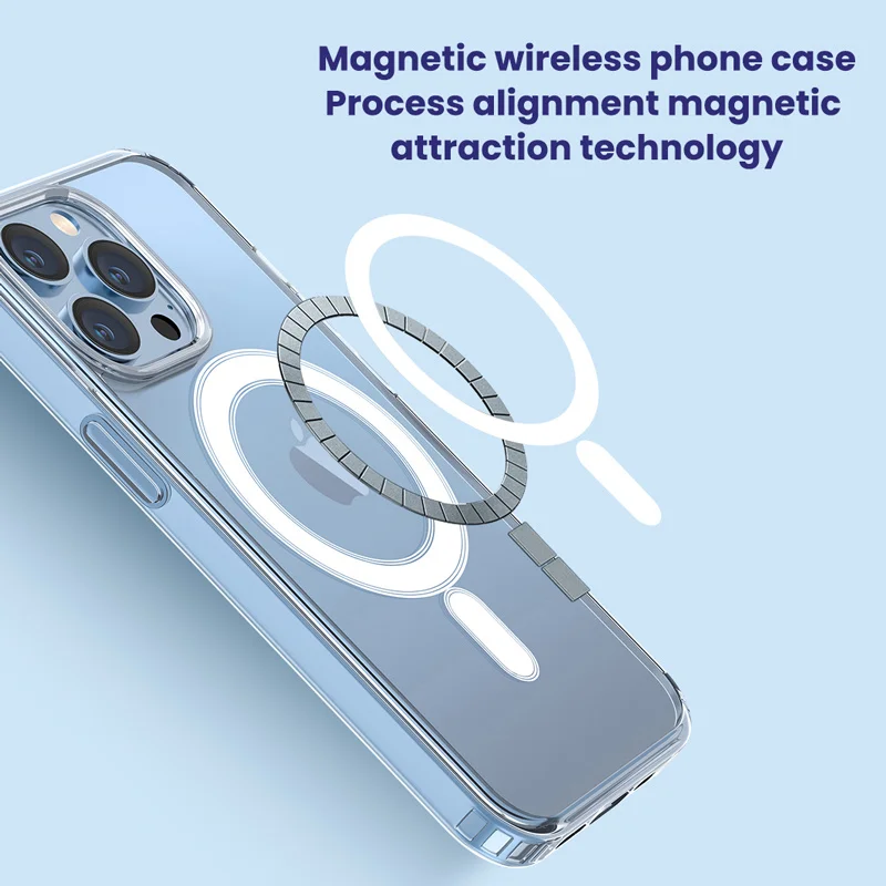 Оригинальный беспроводной зарядный рукав MagSafe для моделей iPhone 13 12 11 Pro max XR x XS 7 8 plus