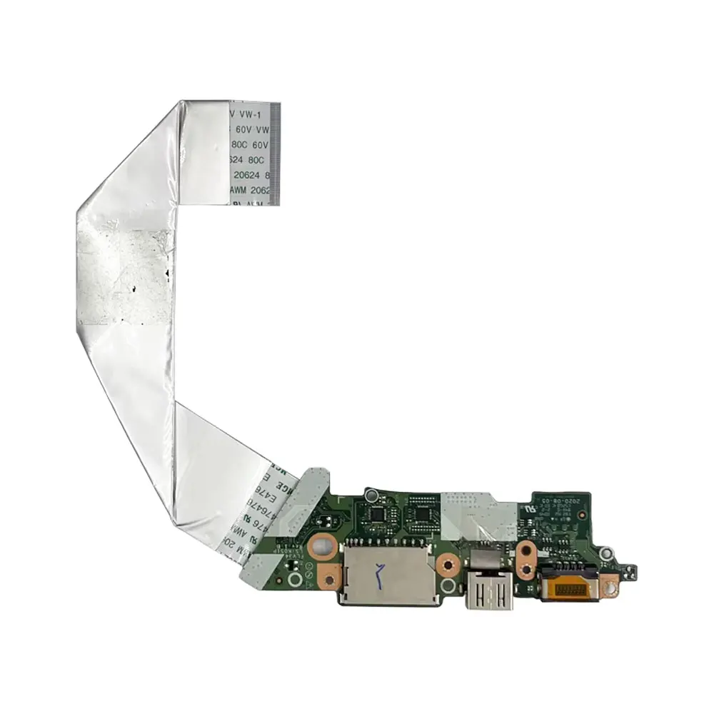 Кард-ридер USB RJ45 для ноутбуков Lenovo ThinkBook 14 15 G2 G3 Gen 2 Gen 3 ITL ALC ARE K4E-IAP, плата с портами и кабелем LS-K056P (art.: 3920d4dacaa79) - 3920d4dacaa79