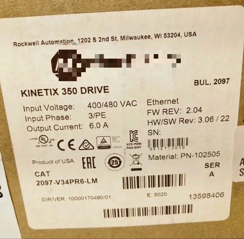 2097-V34PR6-LM/A Сервопривод Kinetex 350 2097V34PR6LM НОВЫЙ В КОРОБКЕ