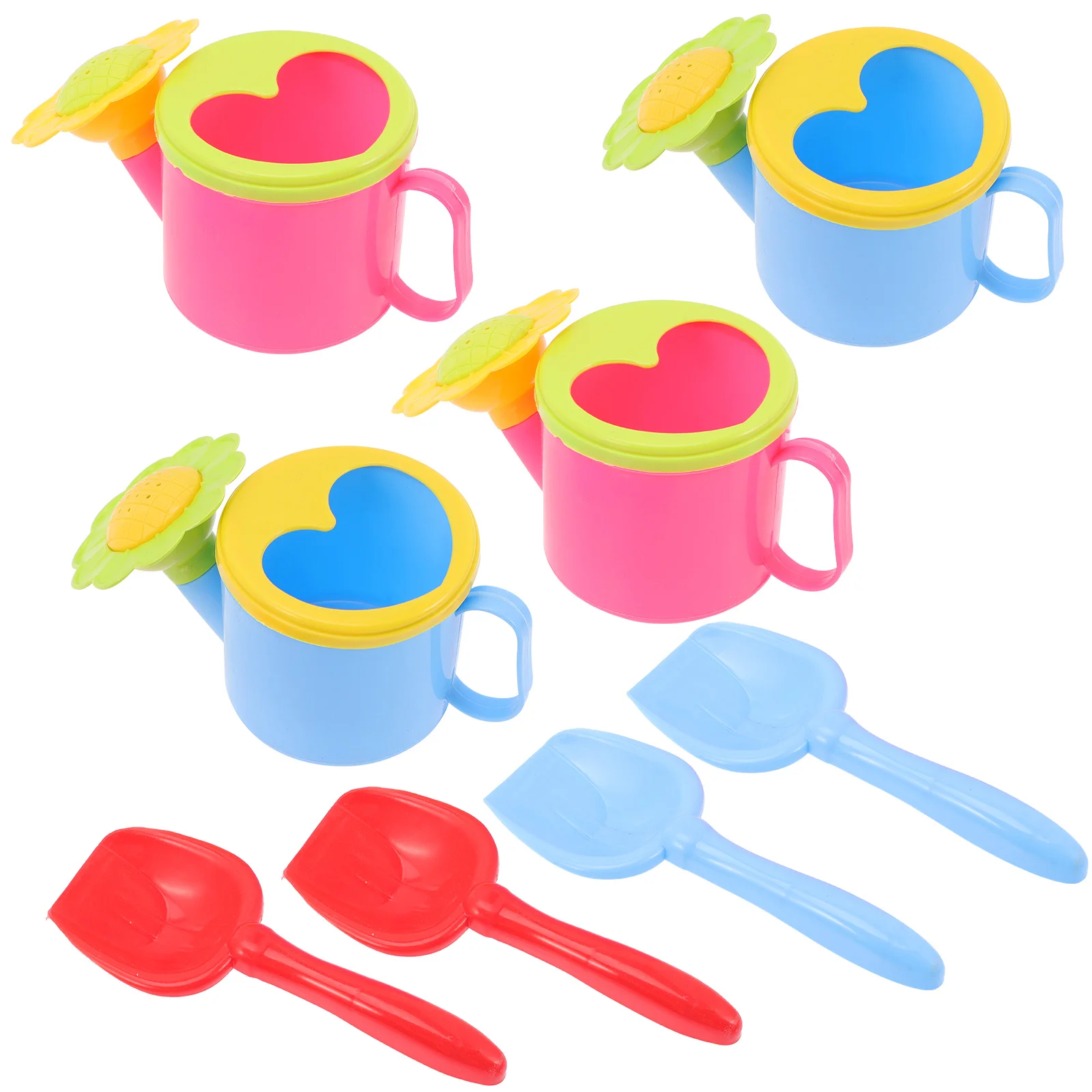 

Beach Watering Can Set Beach Kids Toddler Boys Sand Toys Beach Set for Birthday Summer Beach Theme Party Favor 8Pcs