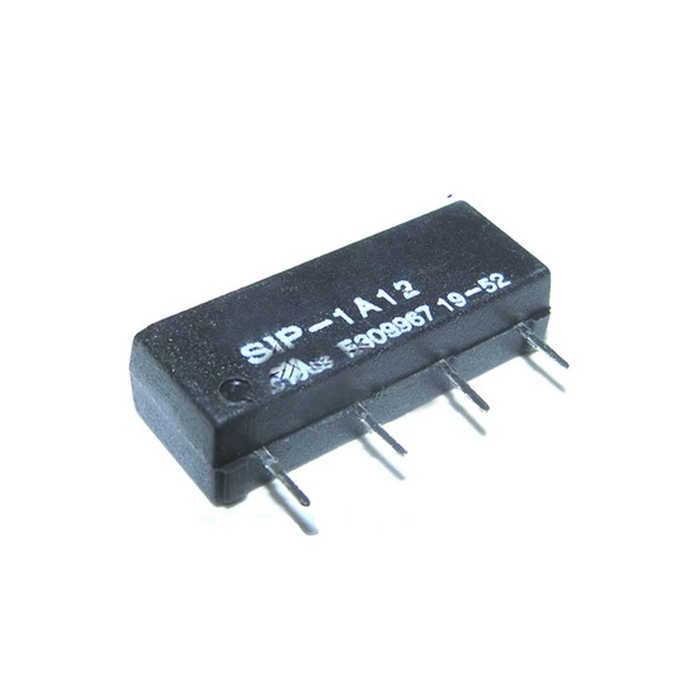 

5 шт./лот Новое реле SIP-1A05 SIP 1A24 SIP1A12 5V/12/24VD 1A реле язычкового переключателя 4PIN DIY
