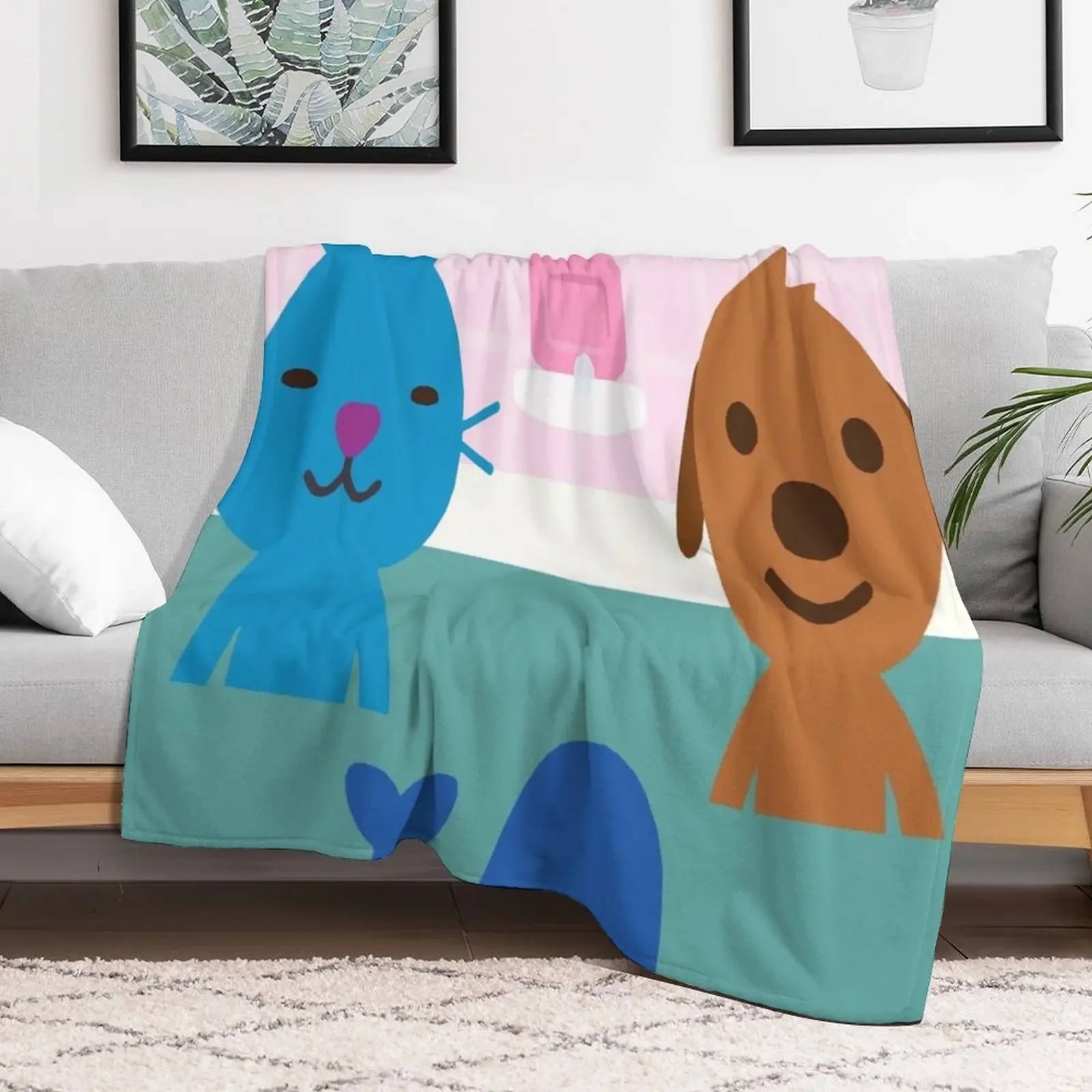 Милый мини-динозавр Sago плюшевый плед