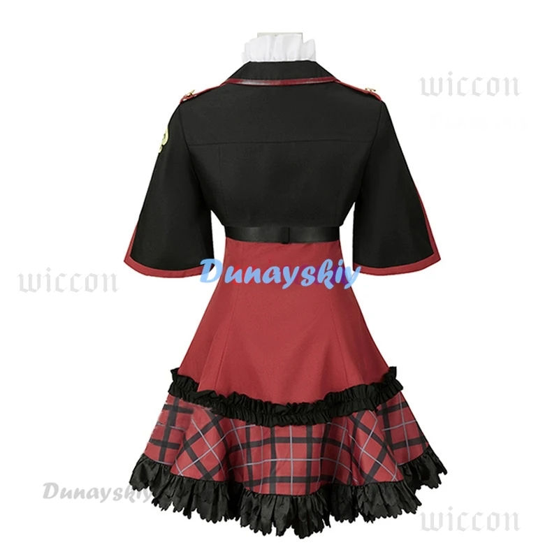 Костюм для косплея Asagi Mutsuki игра синий архив милая униформа юбка полный комплект с