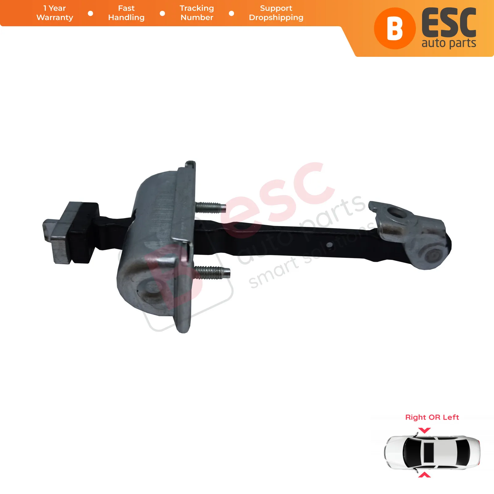 

ESC Auto Parts EDP724 Front Door Hinge Stop Check Strap Limiter 160010 for Vauxhall Opel Astra J Fast Shipment Ship From Turkey