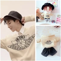1set 20cm doll clothes hatclothesshortsshirt doll accessories our generation exo idol dolls dress up gift diy toys