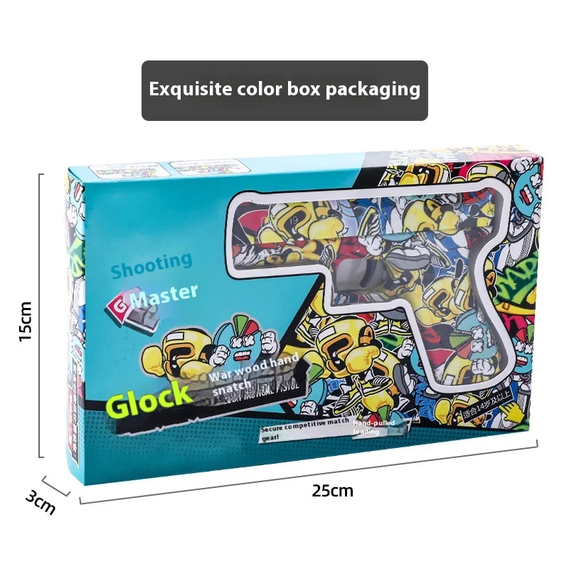 Glock Narf Gun Детский игрушечный пистолет Специальный кристаллический Ручная