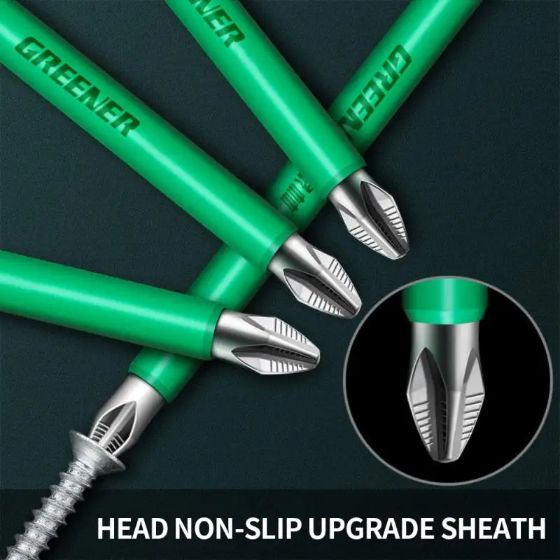 

Screwdriver Bits Anti Slip Magnetic Batch Head Cross High Hardness Hand Drill Bit Screw Electric Screwdriver Set 25 50 65 70 90