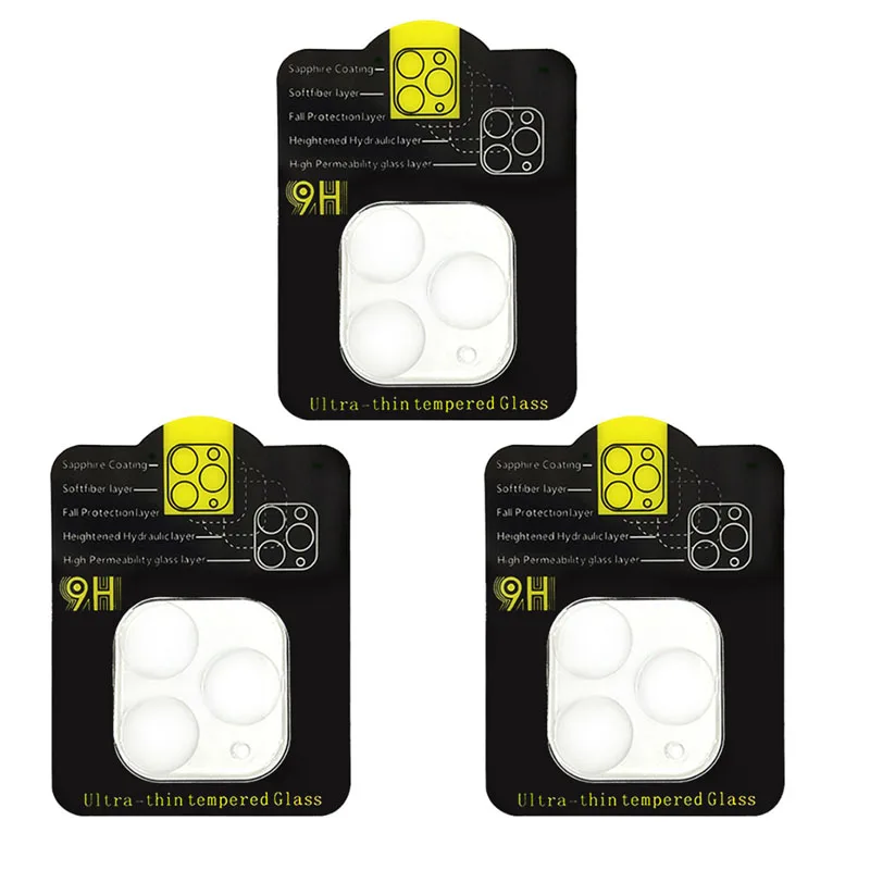 50pcs HD Camera Lens Protector For New iPhone 14 13 12 Pro MAX Tempered Glass Cover Anti-Spy Tempered Glass Film