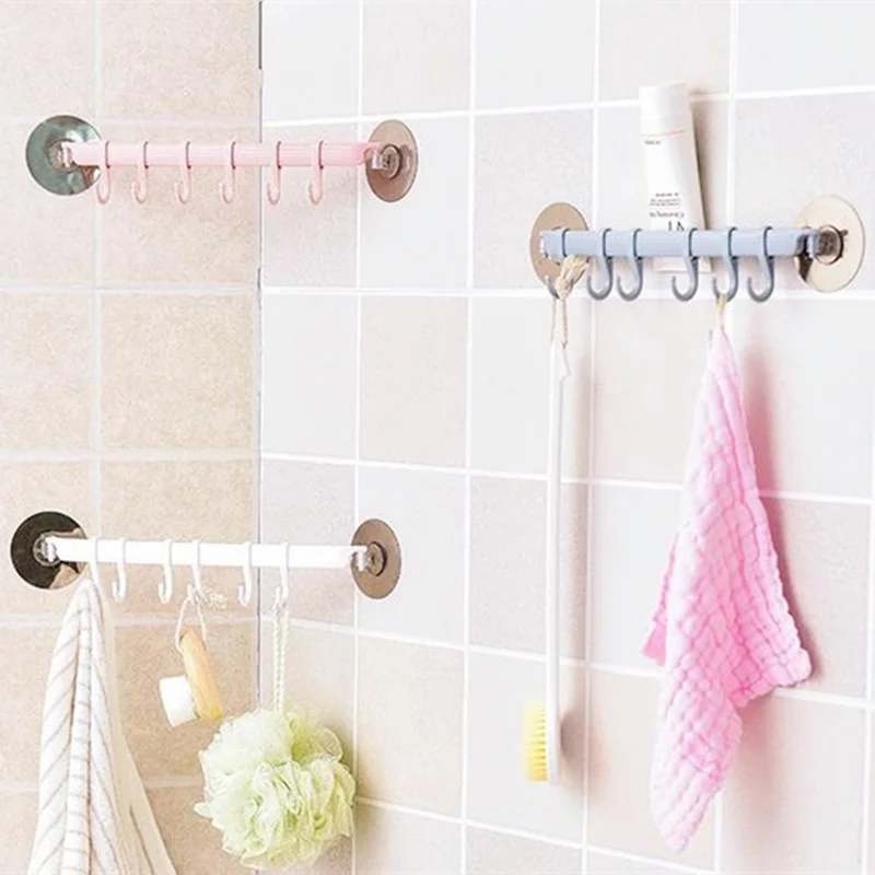 Настенный угловой крючок для ванной комнаты стеллаж хранения присоска