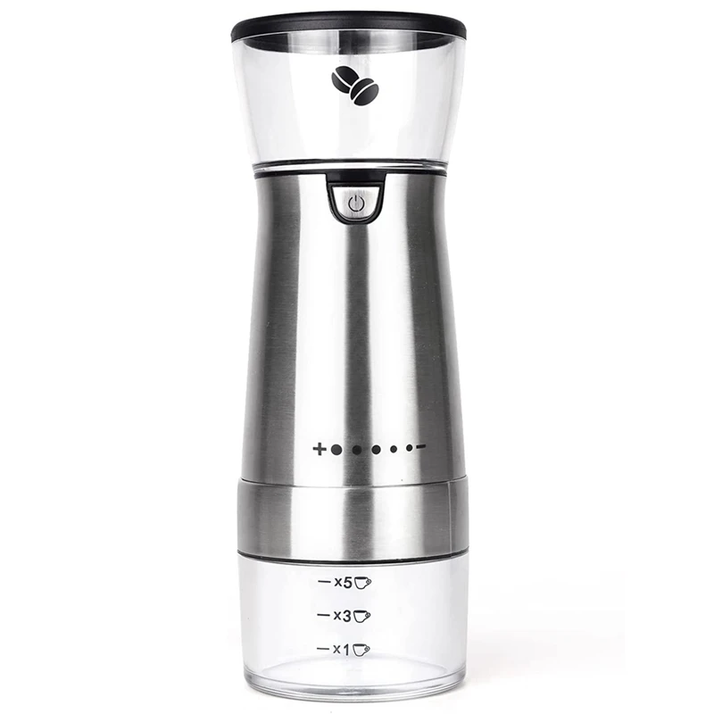 

USB Rechargeable Coffee Grinder Mill Portable Electric Coffee Bean Pepper Grinding Device Household Kitchen Tool