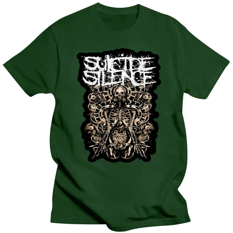 Футболка Suicide Silence Mangled Gears S M L Xl совершенно новая официальная