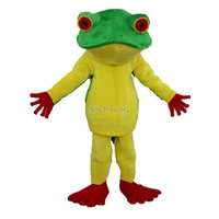frog mascot costume plush cartoon suit adults fancy dress animal cosplay carnival costumes parades and festivals unisex wear