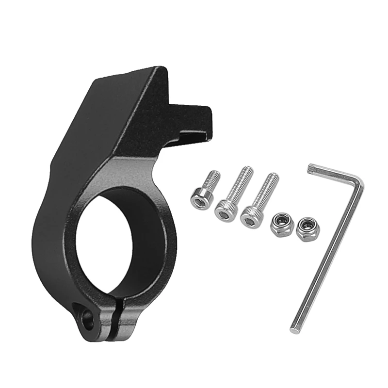 

Electric Scooter Display Aluminum Fixed Bracket Electric Scooter Display Fixed For 22Mm Diameter Handlebar Display Parts Black