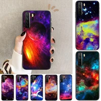 cosmic galaxy black soft cover the pooh for huawei nova 8 7 6 se 5t 7i 5i 5z 5 4 4e 3 3i 3e 2i pro phone case cases