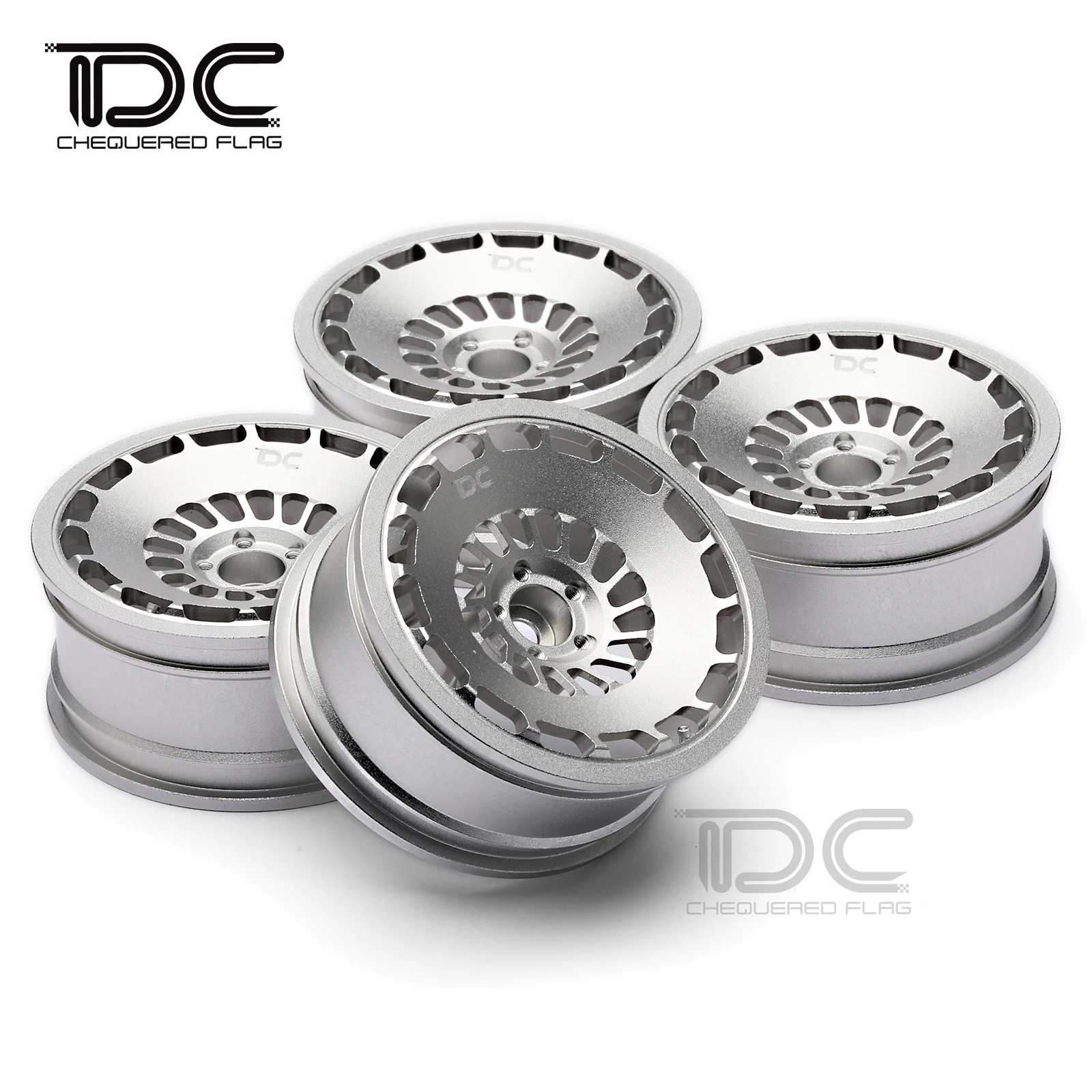 Дрейфующие колеса DC 1/10 металлические диски 4 шт. Радиоуправляемый автомобиль 52 мм