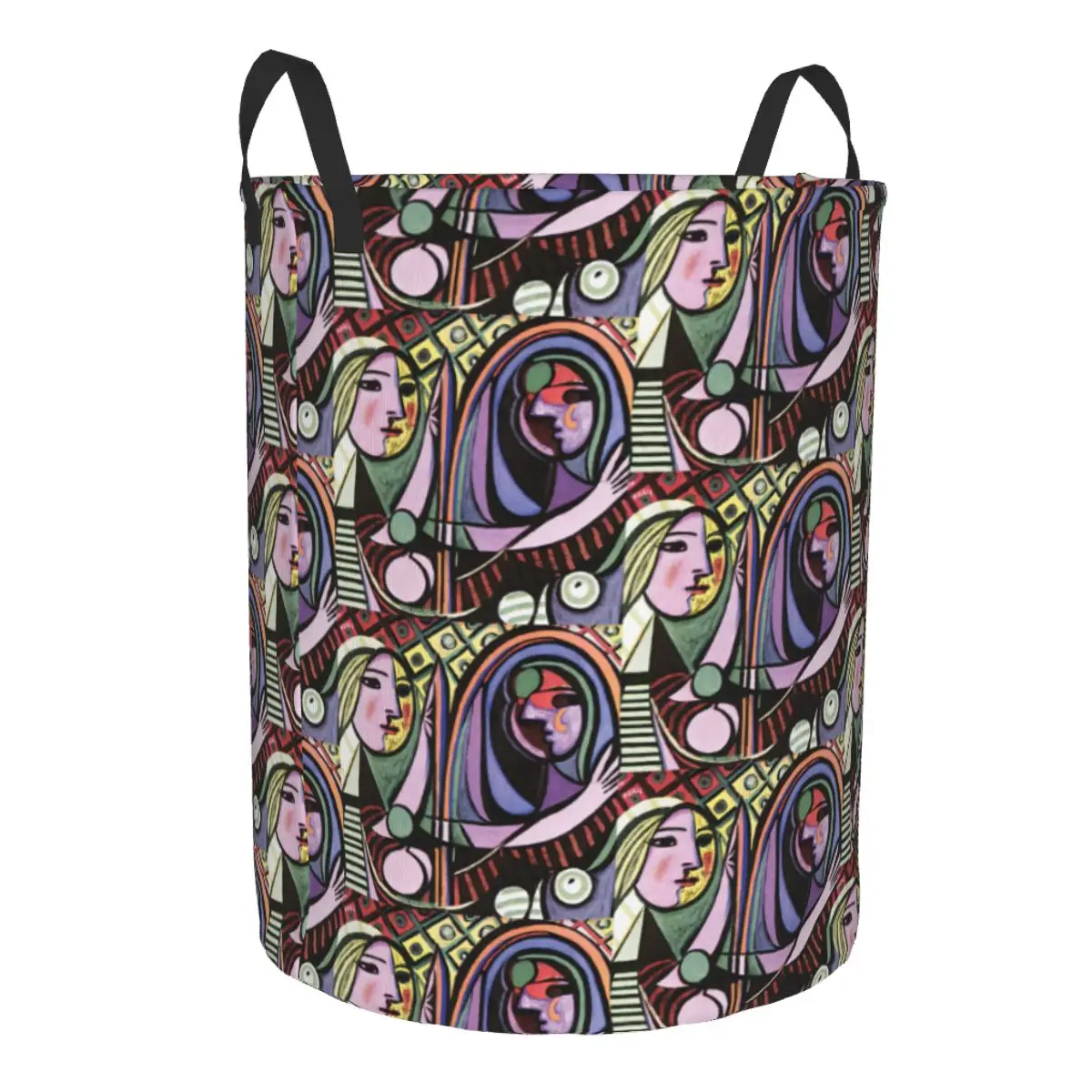 Корзина для белья Девочка перед зеркалом Пабло Пикассо складная корзина одежды