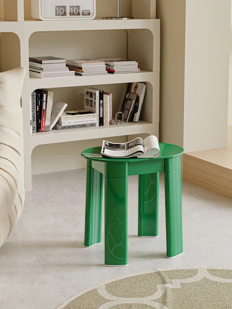 Sgabello Di Design Medievale Nordico Per La Casa Panca Creativa Soggiorno Moderno Semplice Rotondo Corto